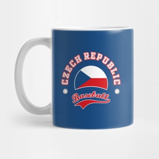 Czech Republic Baseball Team Mug